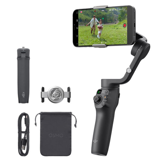 ✨ Elevate Your Vlogging Game with the DJI Osmo Mobile 6! 🎥 Perfect Stabilization & Built-In Extension Rod for Stunning Videos! 🌟