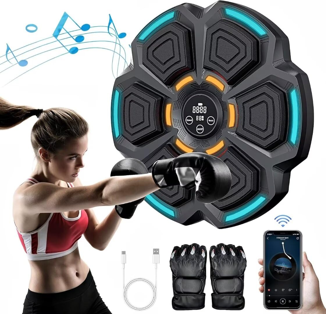 Unleash Your Inner Champion! 🥊🎶 Meet the 2024 Smart Music Boxing Machine – Train, Groove, and Elevate Your Skills!